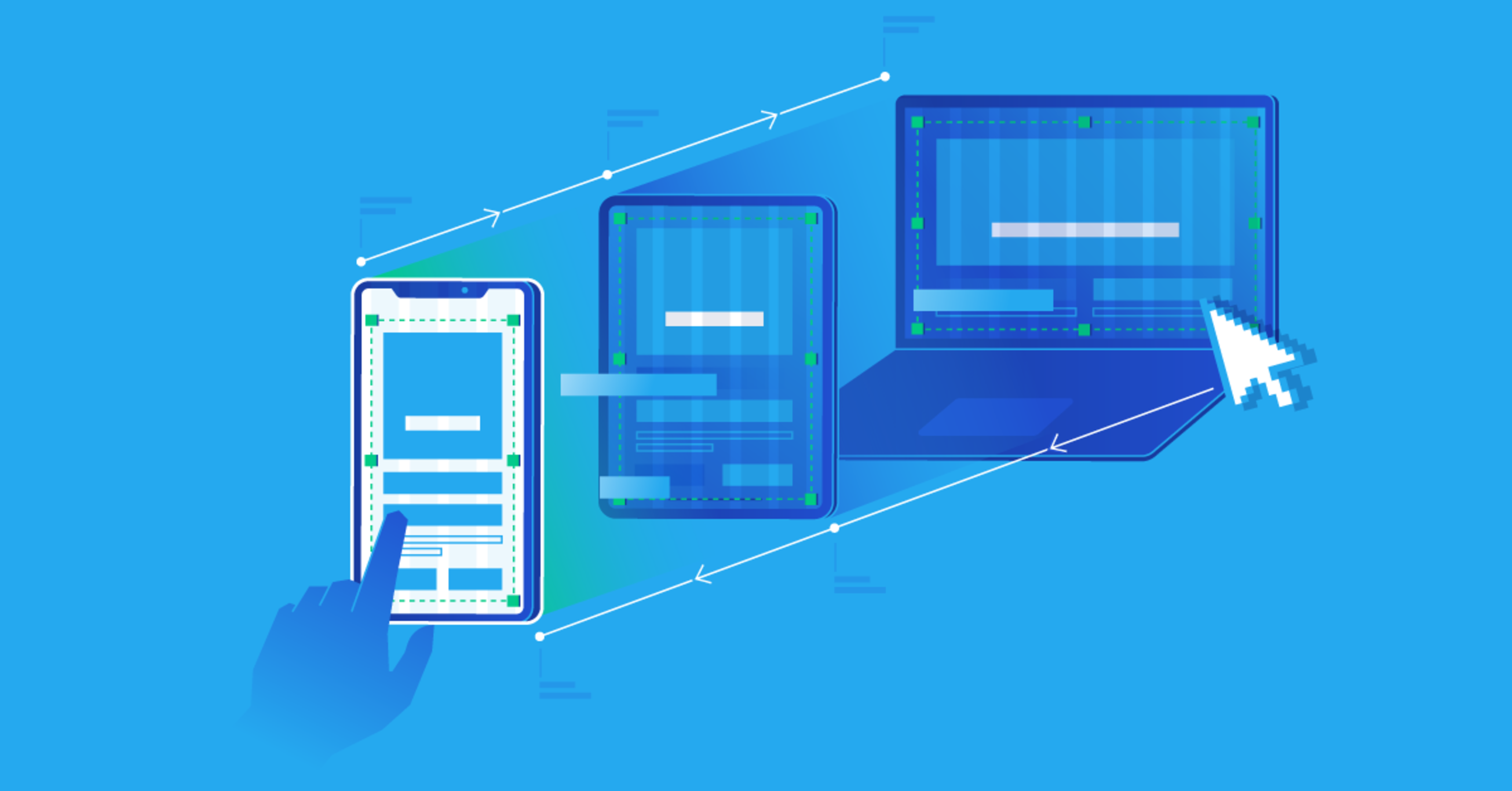 foto van Responsive webdesign